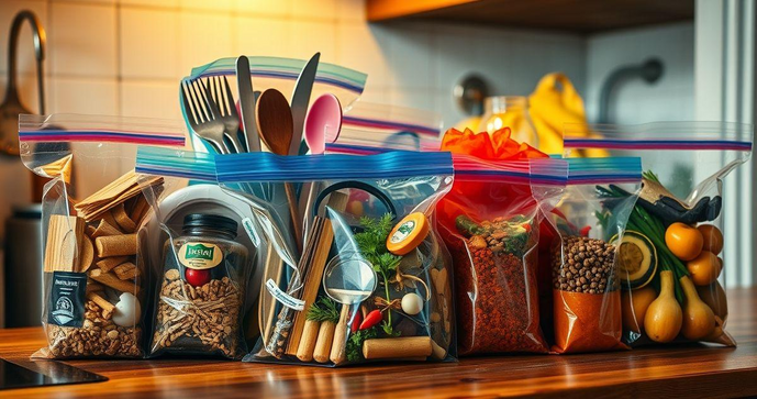 Plástico Ziplock: Praticidade e Organização