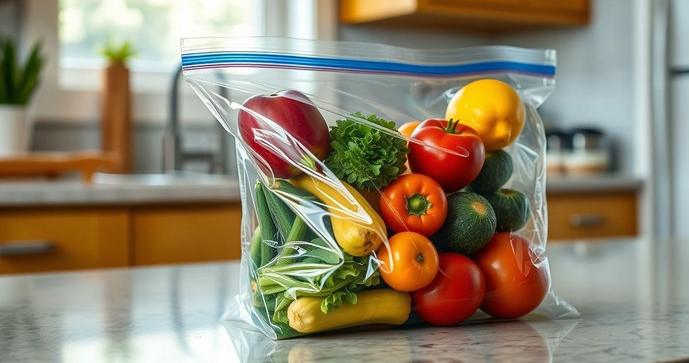 Saco com fecho ziplock é a solução ideal para organizar e preservar seus alimentos e objetos