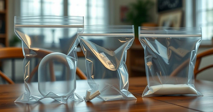Como Escolher o Saco Plástico Transparente com Fecho Zip Ideal para Suas Necessidades