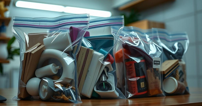 Embalagem Zip: Escolha Ideal para Armazenamento e Organização