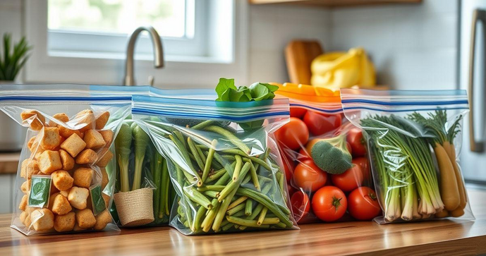 Saco zip para alimentos: por que usar e como escolher o ideal